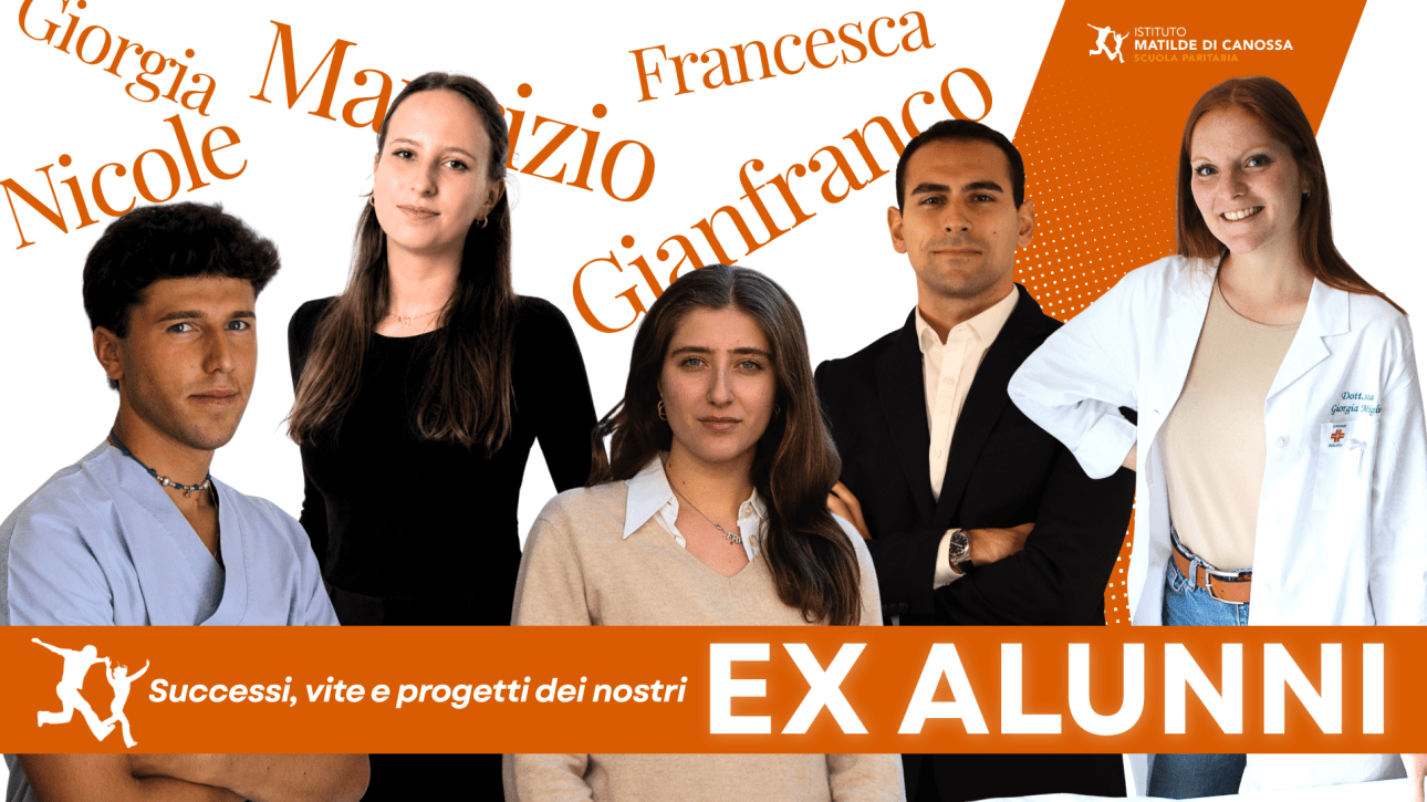 Dal Canossa al futuro: cinque storie di ex alunni che hanno in comune il punto di partenza