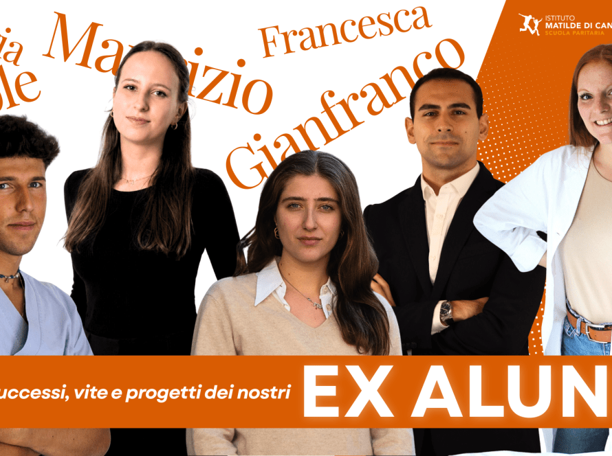 Dal Canossa al futuro: cinque storie di ex alunni che hanno in comune il punto di partenza
